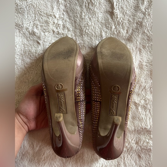 Society86 Multicolored Gemstone Peep-Toe High Heels - Picture 7 of 7